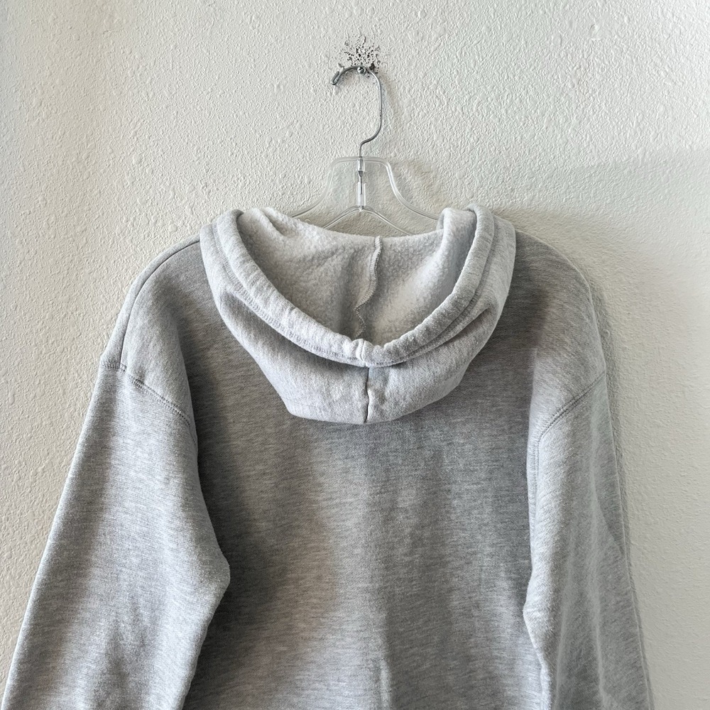 Billabong Pullover Hoodie Women's Medium Gray Waikiki Hawaii Paradise Retro Boho - Picture 6 of 11